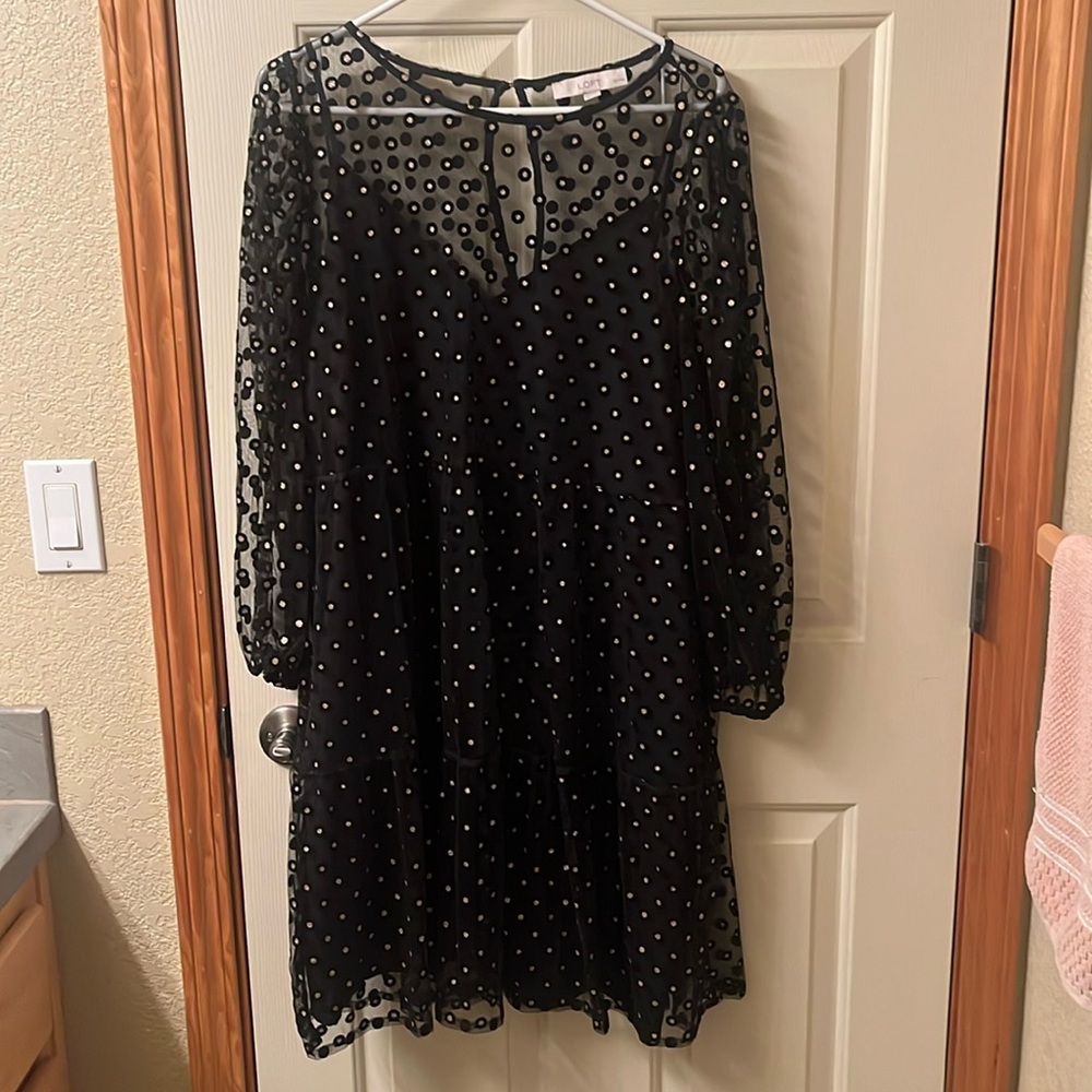 LOFT HOLIDAY PARTY DRESS